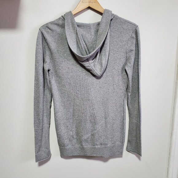 AMERICAN EAGLE Vintage Angora Rabbit Blend Cardigan Button Up Grey Women's Small - Picture 6 of 11